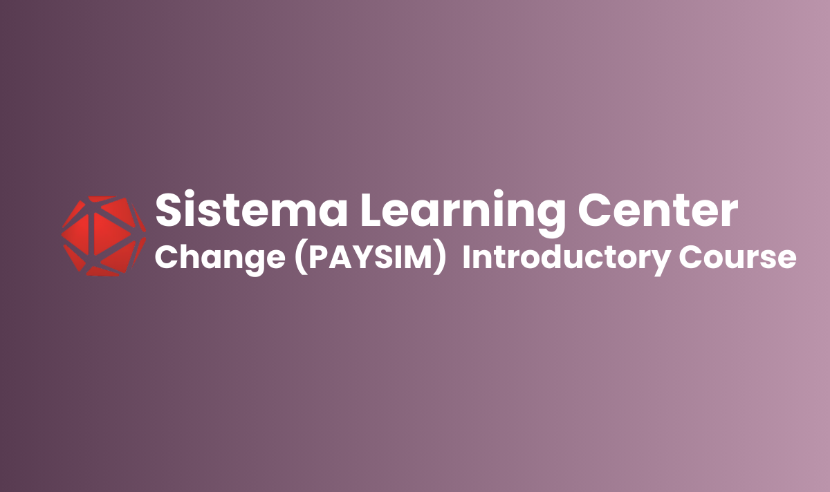 PAYsim (FINsim) Introductory Course